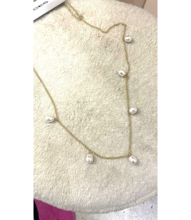 Blu belly chain - Gold