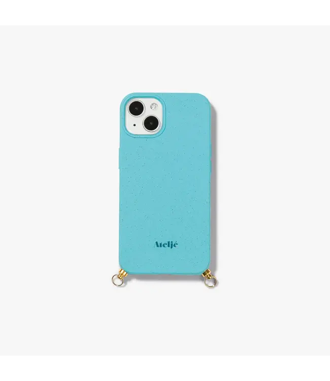 Iphone ocean blue case - no cord