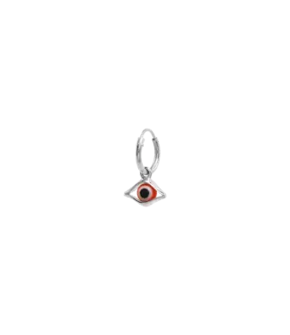 ANNA NINA Single Eyes on You ring earring - Silver