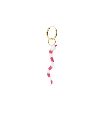 ANNA NINA Single Serpent ring earring - Goldplated