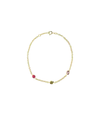 ANNA NINA Ziggy bracelet - Goldplated