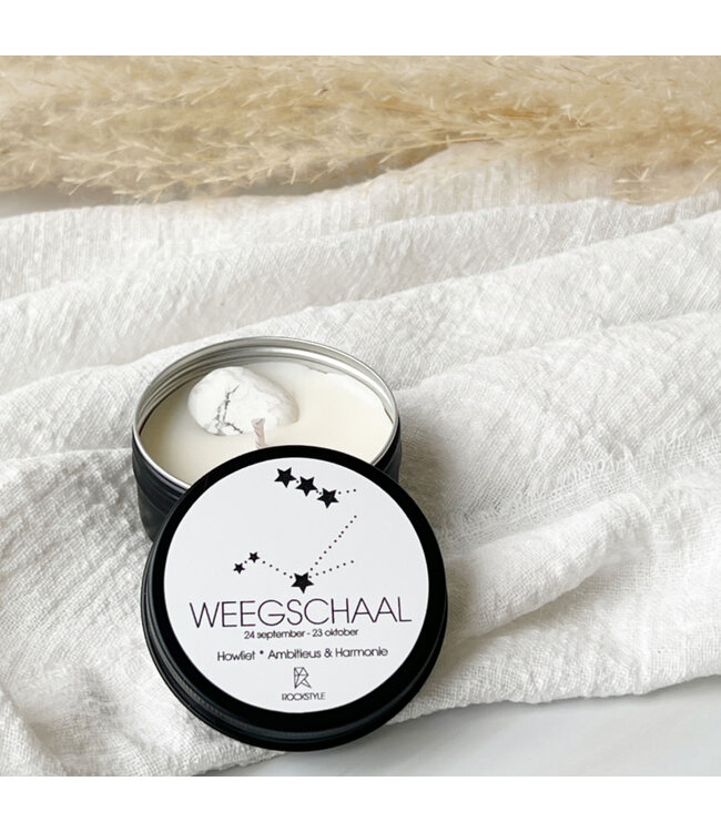 Kaars - Weegschaal - Howliet