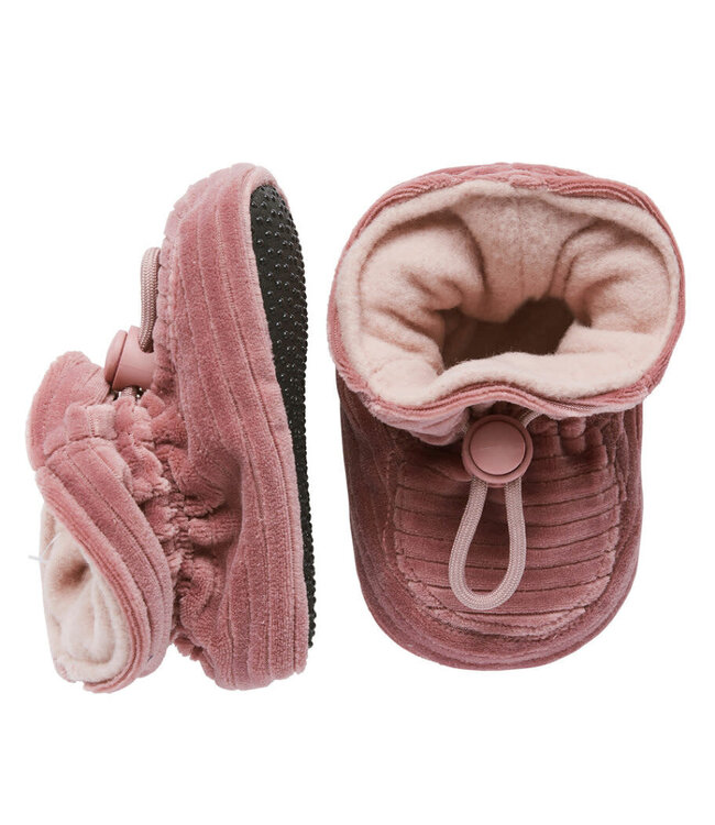 MP Denmark Babyslofjes/shoes Melton - Dark roze