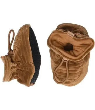 MP Denmark Babyslofjes/shoes Melton - Bone brown