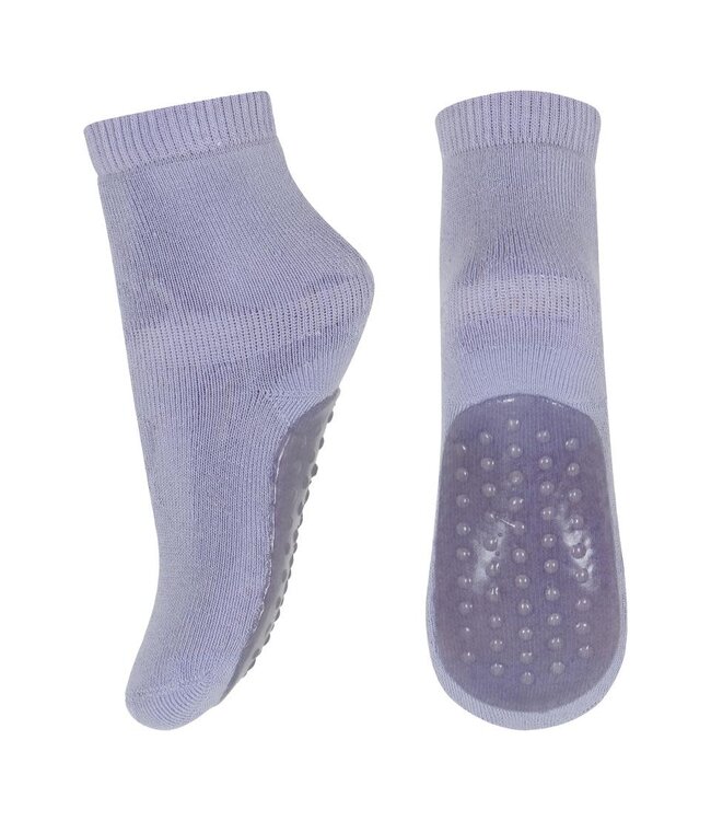 Cotton socks - anti slip | Lavender Sky