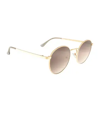 Charly Therapy Manhattan Grape Sunglasses - Brown/Gold