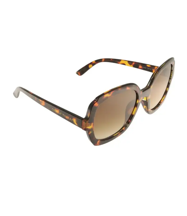 Charly Therapy Tiffany Tortoise Sunglasses - Brown