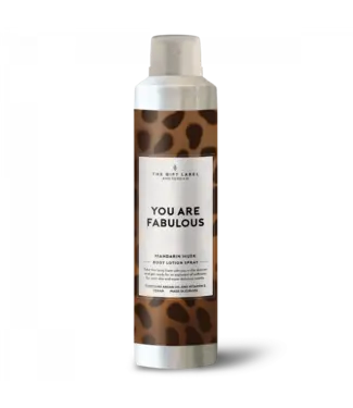 The Giftlabel Body Lotion Spray - You Are Fabulous