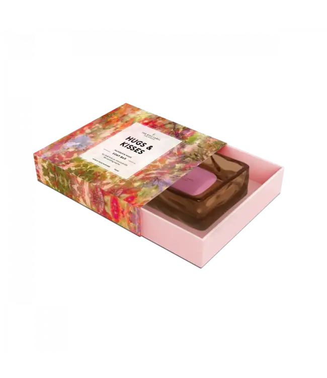The Giftlabel Solid Soap Bar - Hugs & Kisses