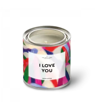 The Giftlabel Candle Tin - I Love You