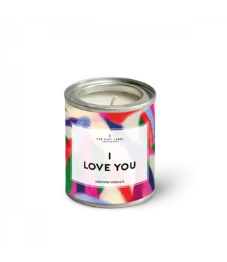 The Giftlabel Candle Tin - I Love You