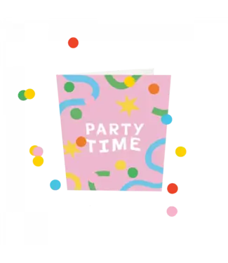 The Giftlabel Confetti Cards - Party Time