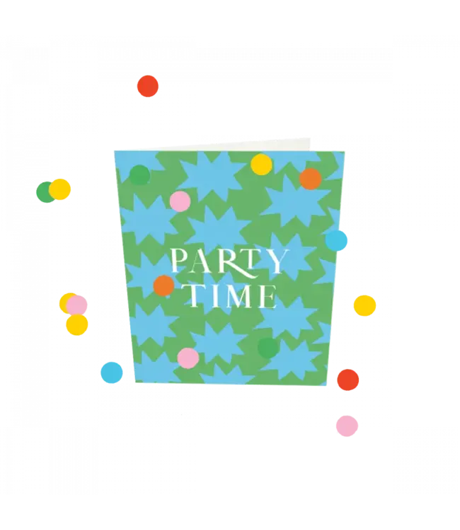 The Giftlabel Confetti Cards - Party Time II