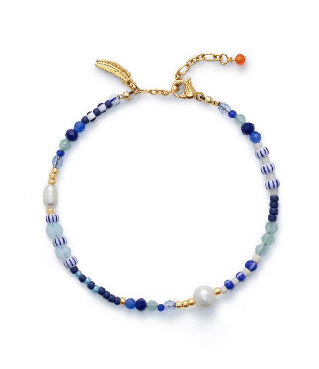 Le Veer Hula Bracelet Blue