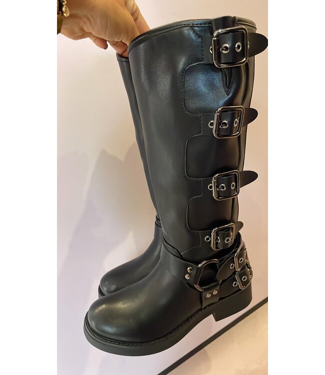 Rumah Bikerboots - Black