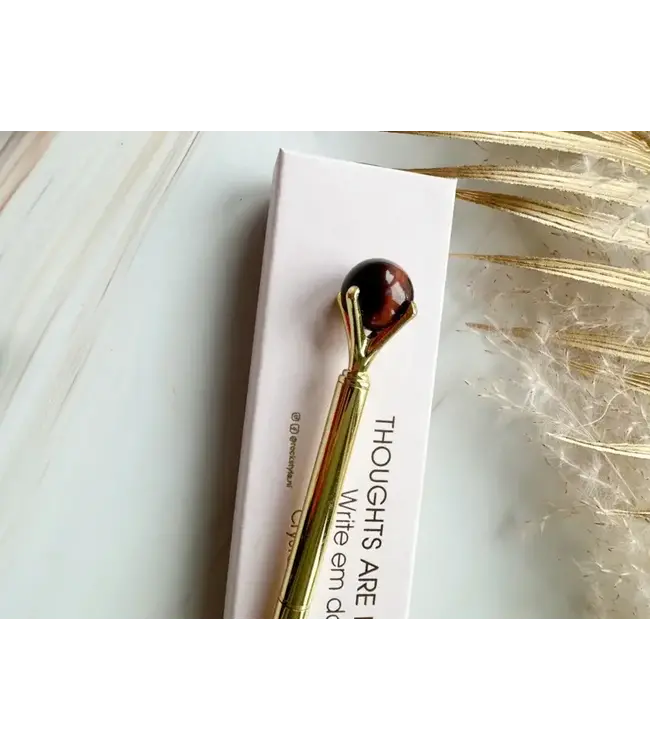 ROCKSTYLE Balpen - Thoughts Are Magical - Tiger's Eye