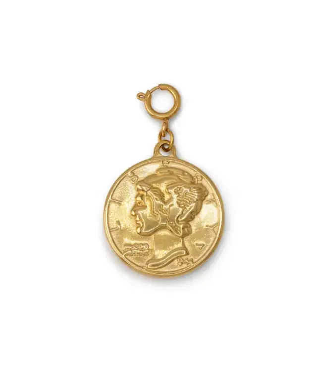 Le Veer Big Coin Charm