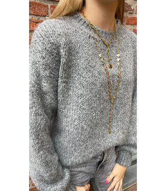Cozy Winter Knit - Grey
