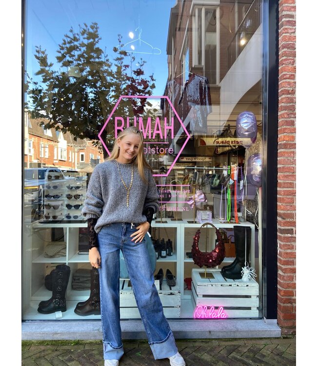 Cozy Winter Knit - Grey