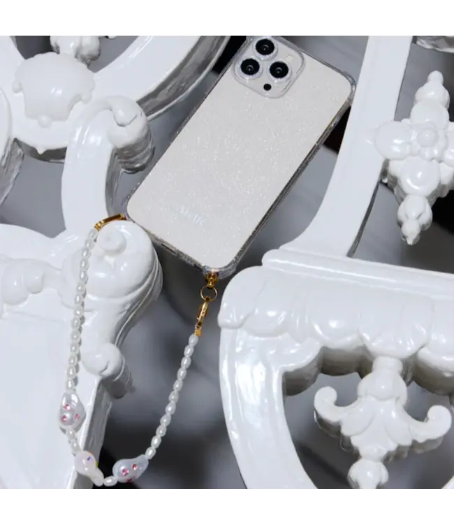 Stardust Pearl Short Phone Cord