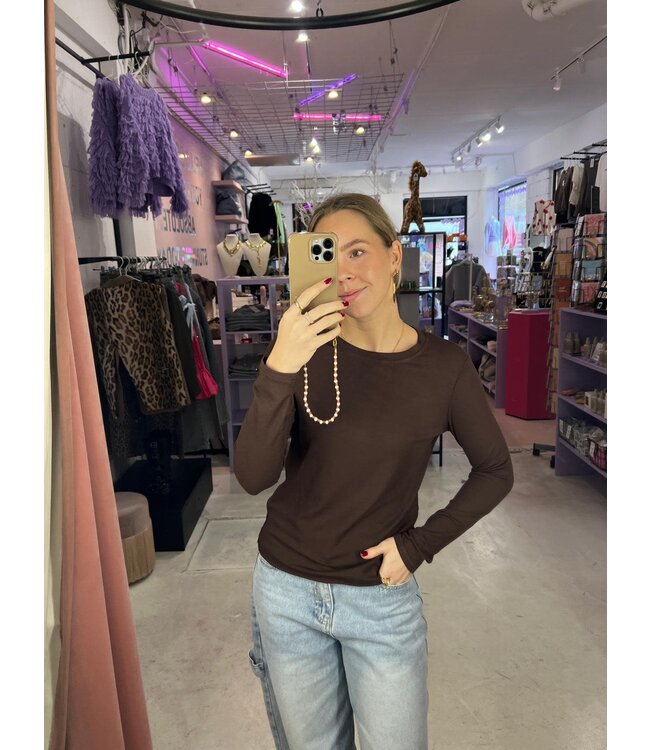 Cecile Longsleeve - Brown