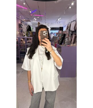 Eilish Gilet - White