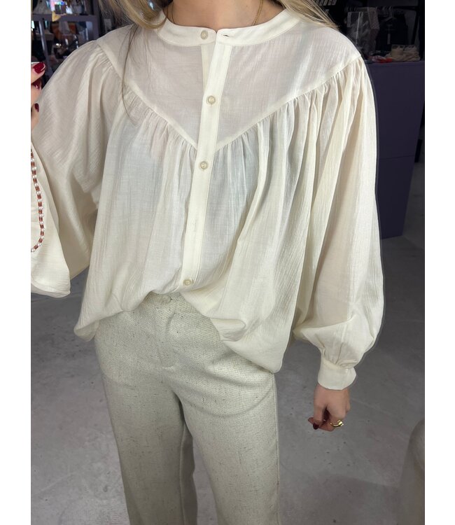 Hester Blouse - Ecru