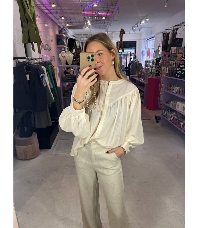 Hester Blouse - Ecru