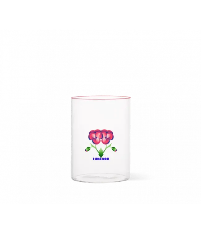 The Giftlabel Tea Glass - I Like You