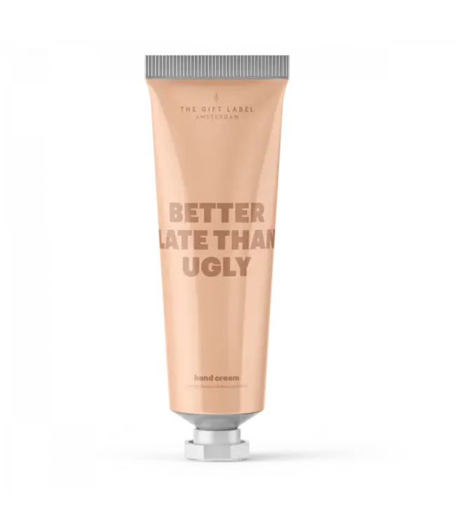 The Giftlabel Hand Cream - Better Late Than Ugly