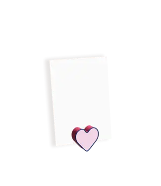 The Giftlabel Photo Holder - Heart
