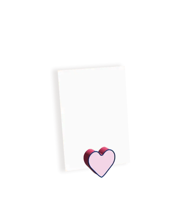 The Giftlabel Photo Holder - Heart