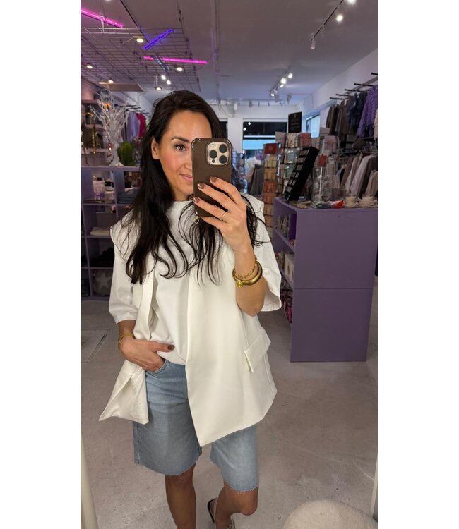 Billie Bermuda Jeans - Blue