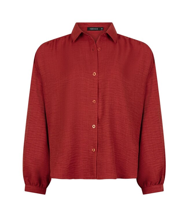 Ydence Blouse Fenna - Stone Red