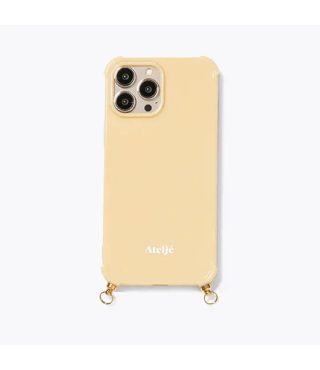 Faded Yellow Iphone Case