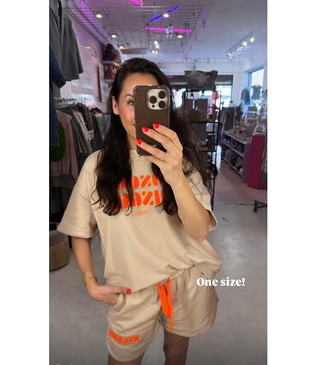 Bisous Sweatshirt - Beige