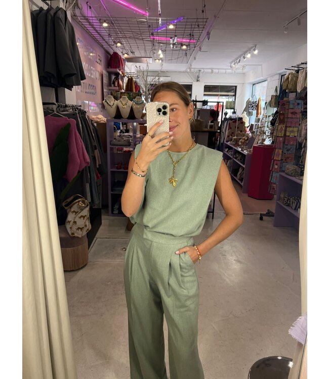 Franky Top - Light Green