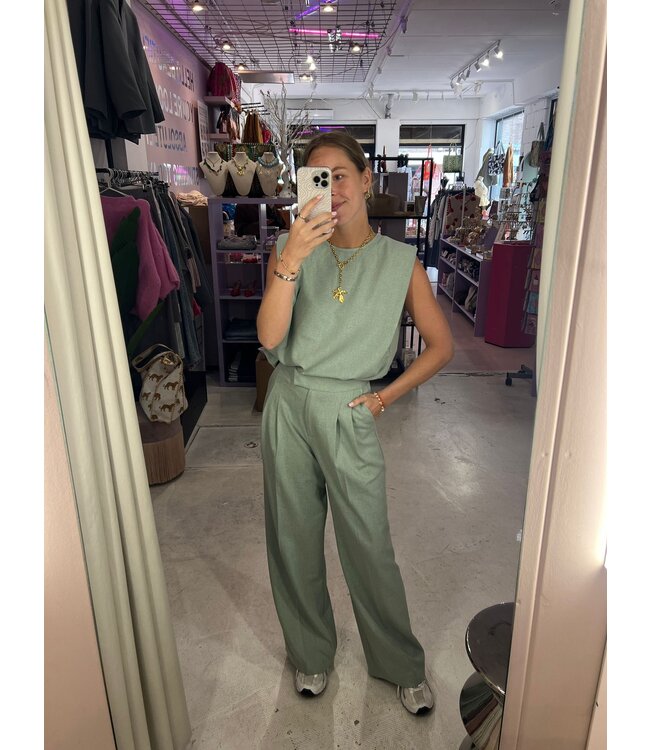 Franky Top - Light Green