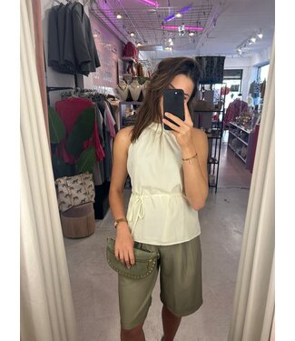 Yasmin Haltertop - Off White