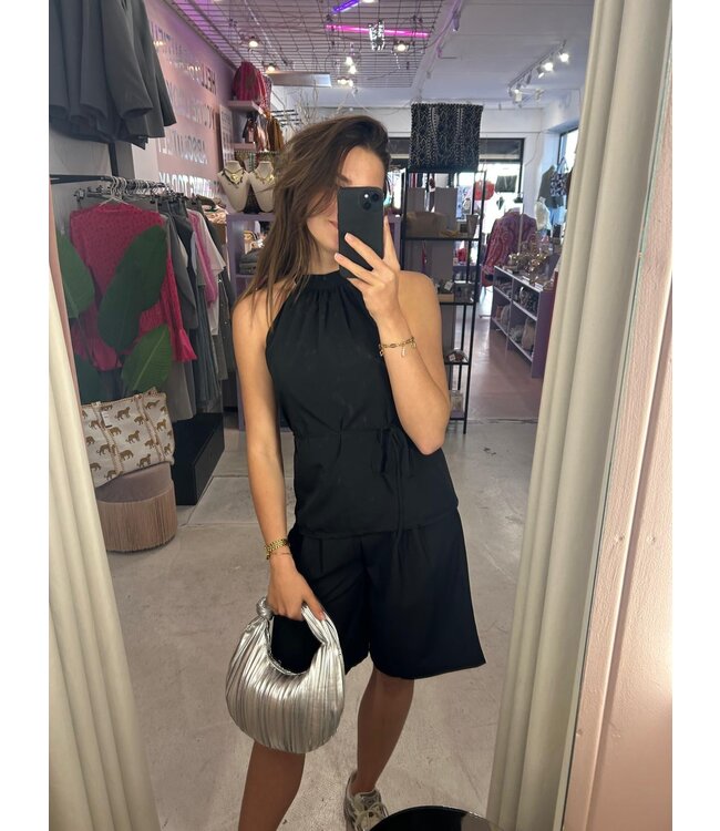 Yasmin Haltertop - Black
