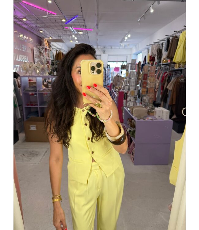 Sissy Gilet - Yellow