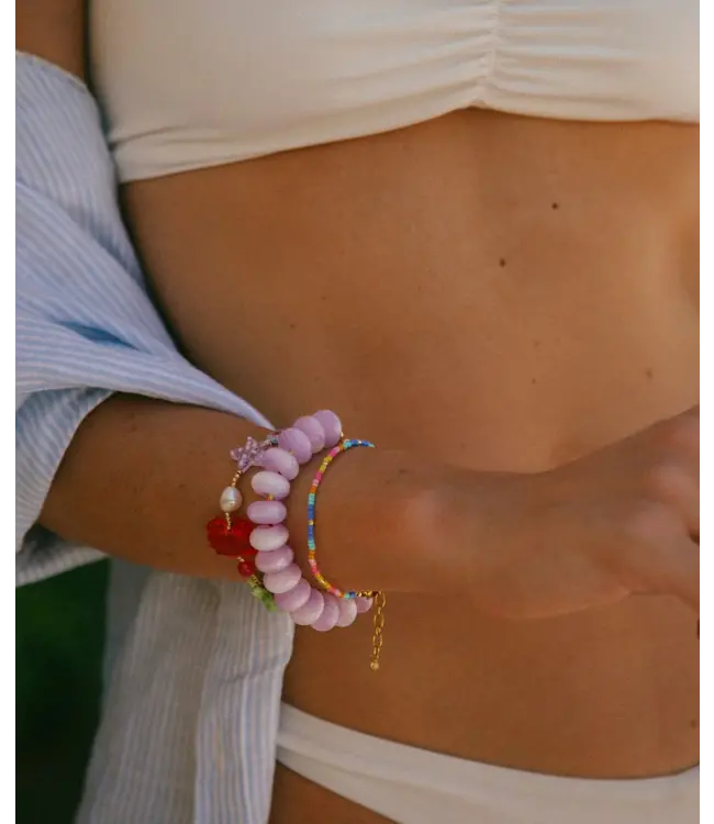 Lilac Capri bracelet