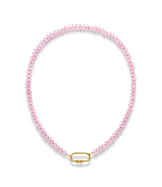 Le Veer Riviera Pink Necklace