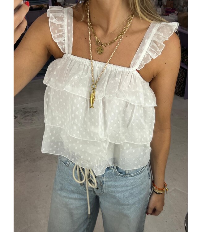 Emmy Top - White