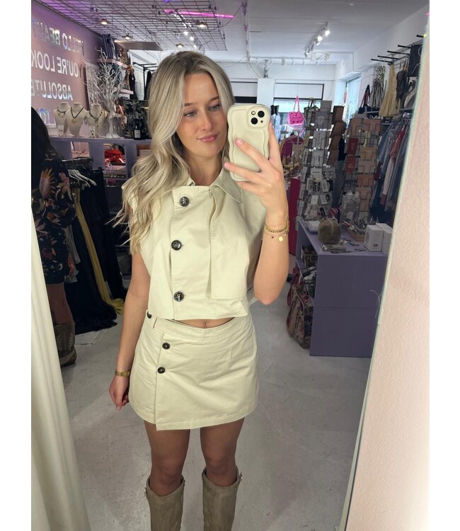 Ivy Top - Beige