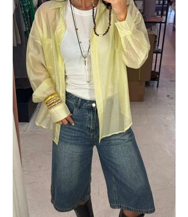 Ruby Blouse - Soft Yellow