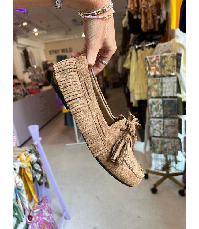 Joia Moccasins - Camel
