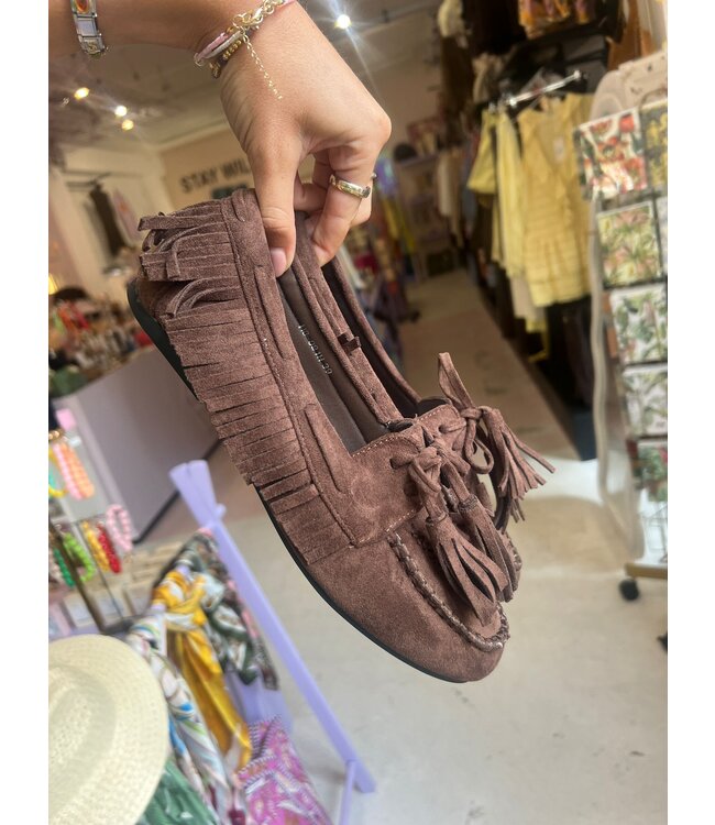 Joia Moccasins -Brown