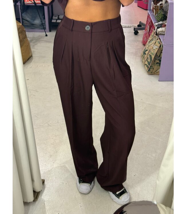 Liora Pants - Aubergine
