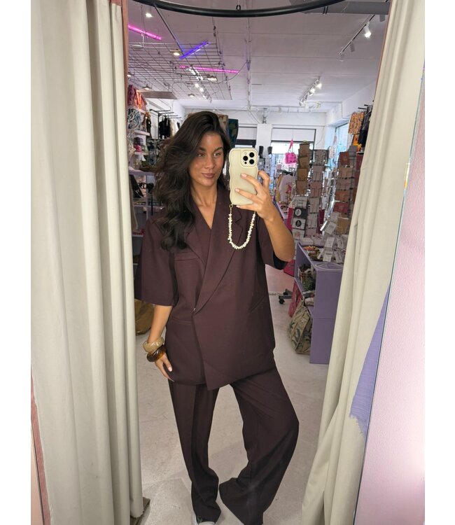 Liora Pants - Aubergine